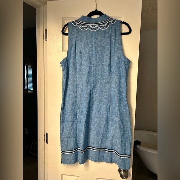 NWT Hatley Marin Shift Dress - Chambray Large - Picture 10 of 11